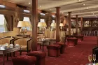 Interior view of the Iberotel Crown Emperor Nile Cruise ship sailing on the Nile